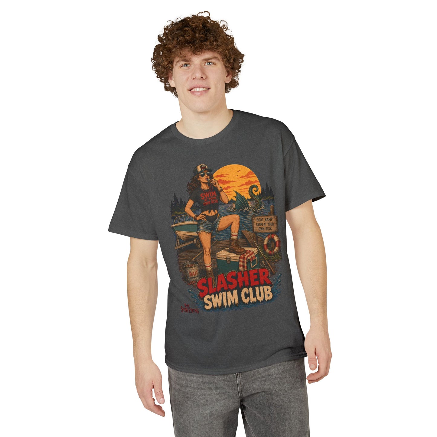 Slasher Swim Club Pinup Tee