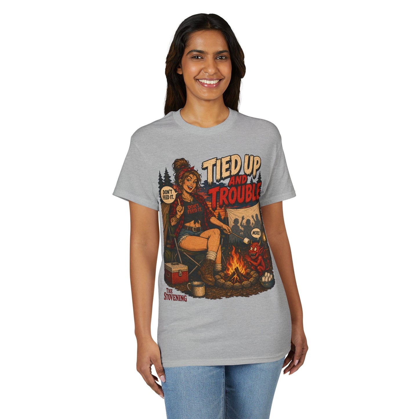 Tied Up and in Trouble Tee