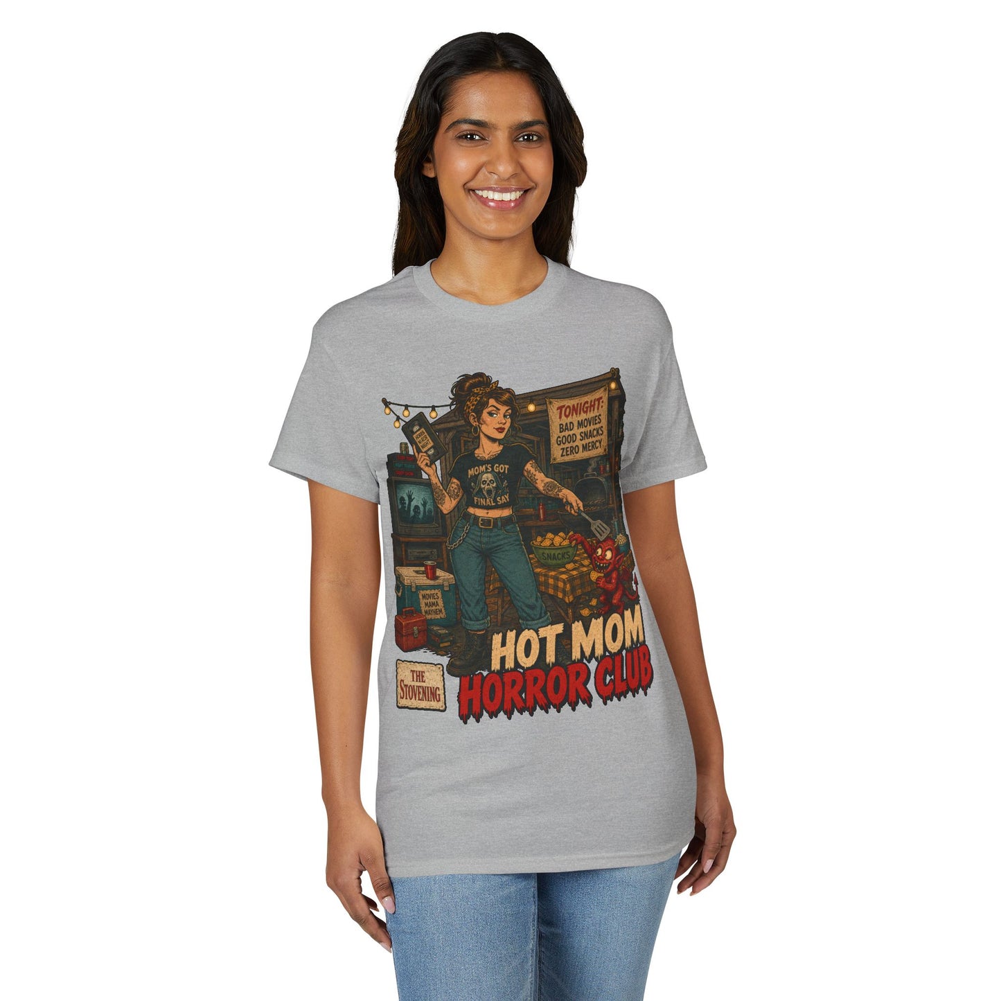 Hot Mom Horror Club Tee