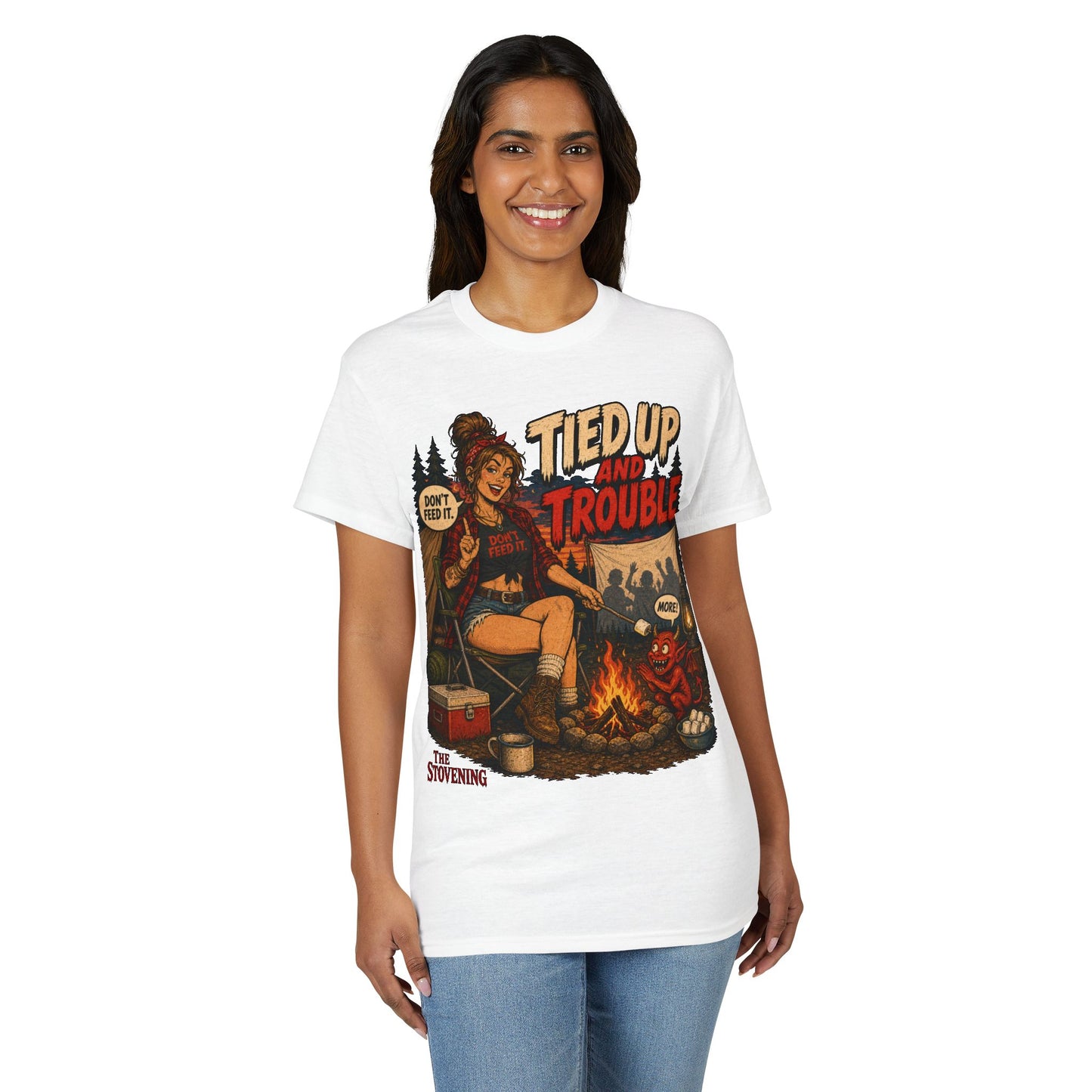 Tied Up and in Trouble Tee