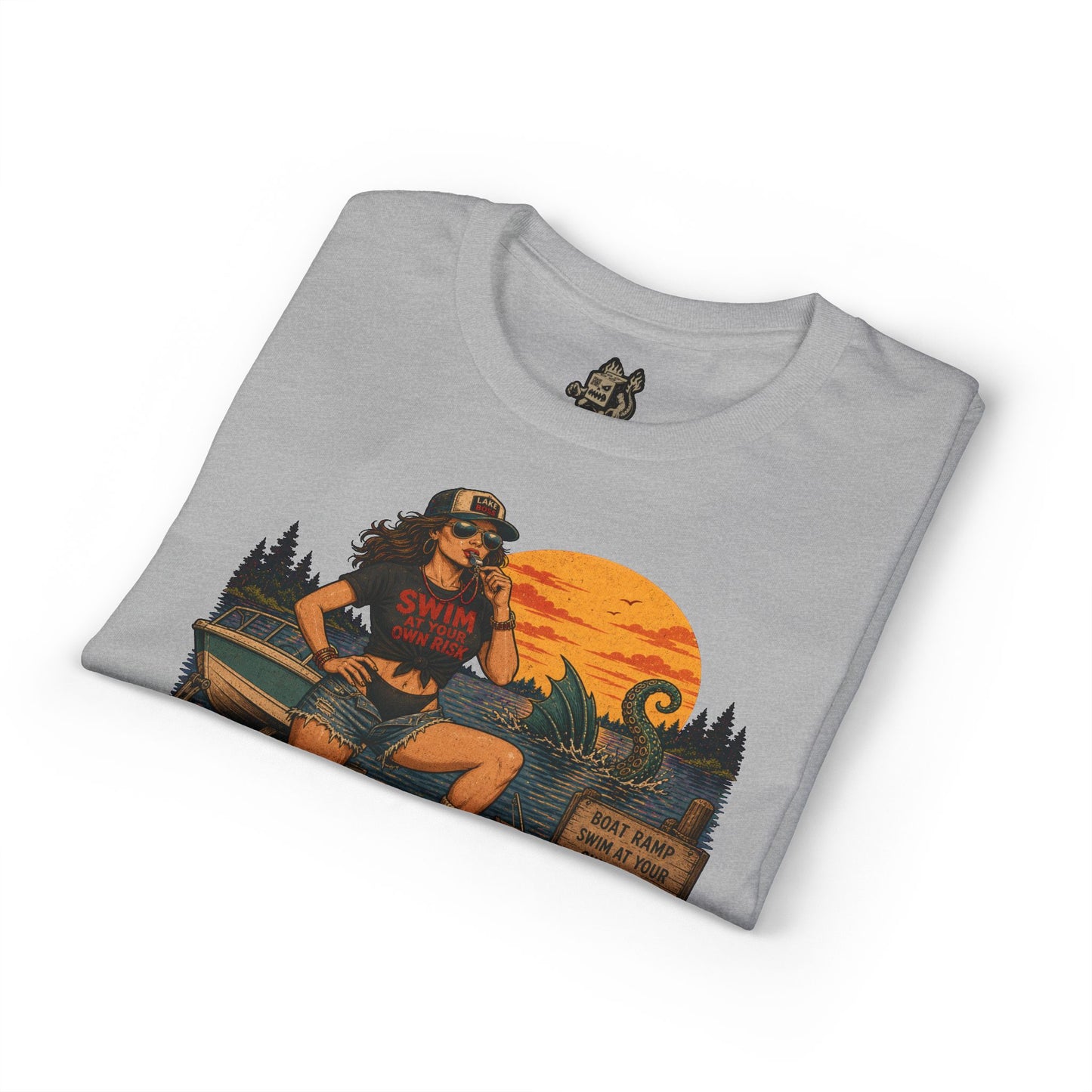 Slasher Swim Club Pinup Tee