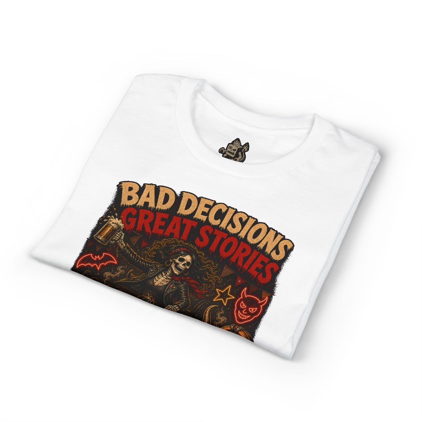 Bad Decisions, Great Stories Tee