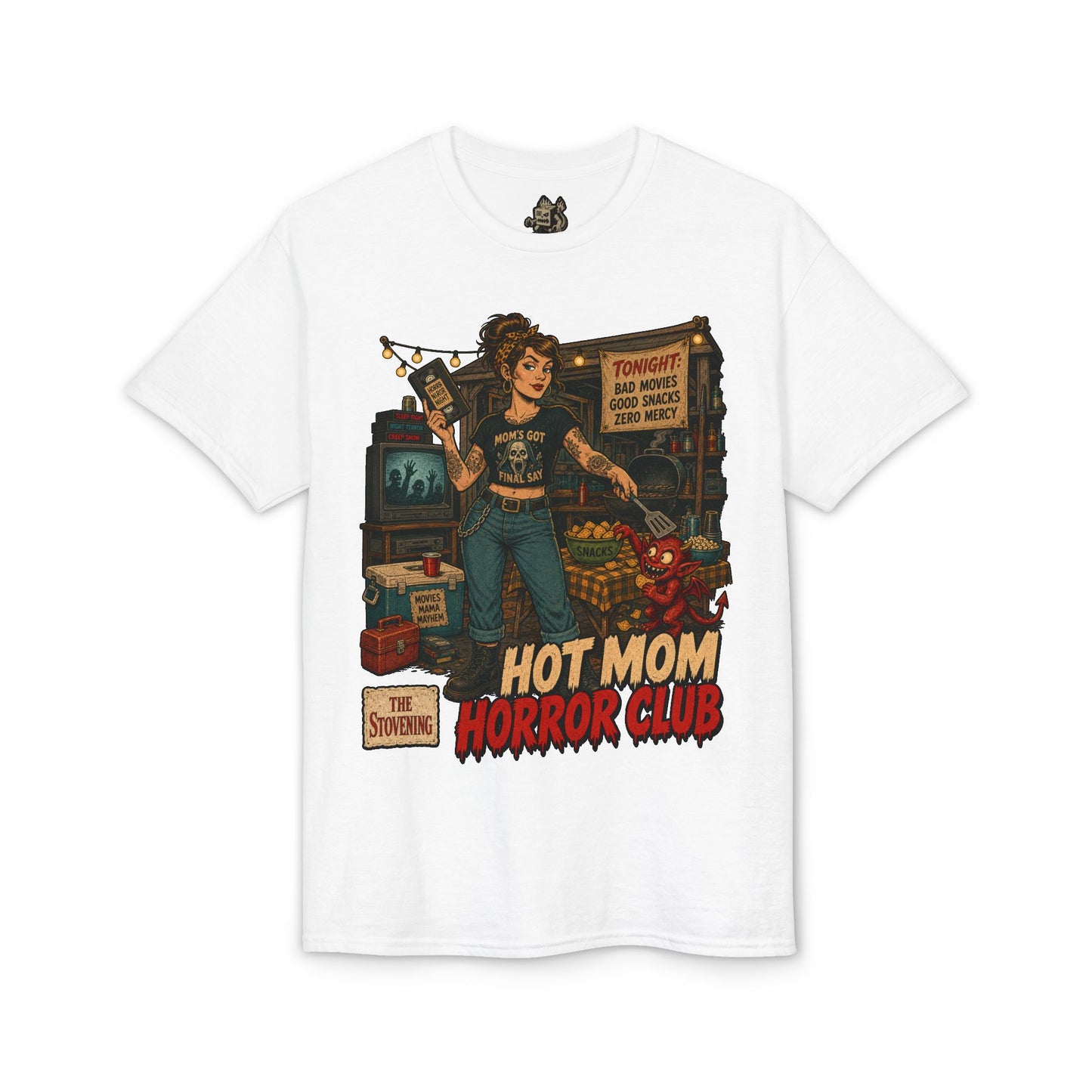 Hot Mom Horror Club Tee