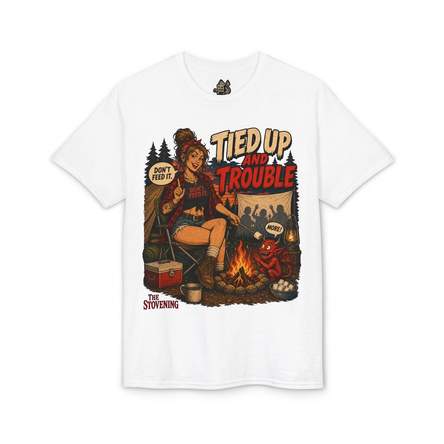 Tied Up and in Trouble Tee
