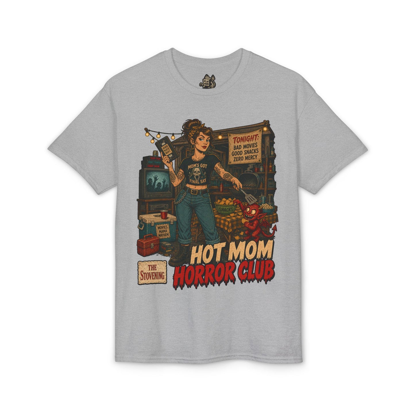 Hot Mom Horror Club Tee