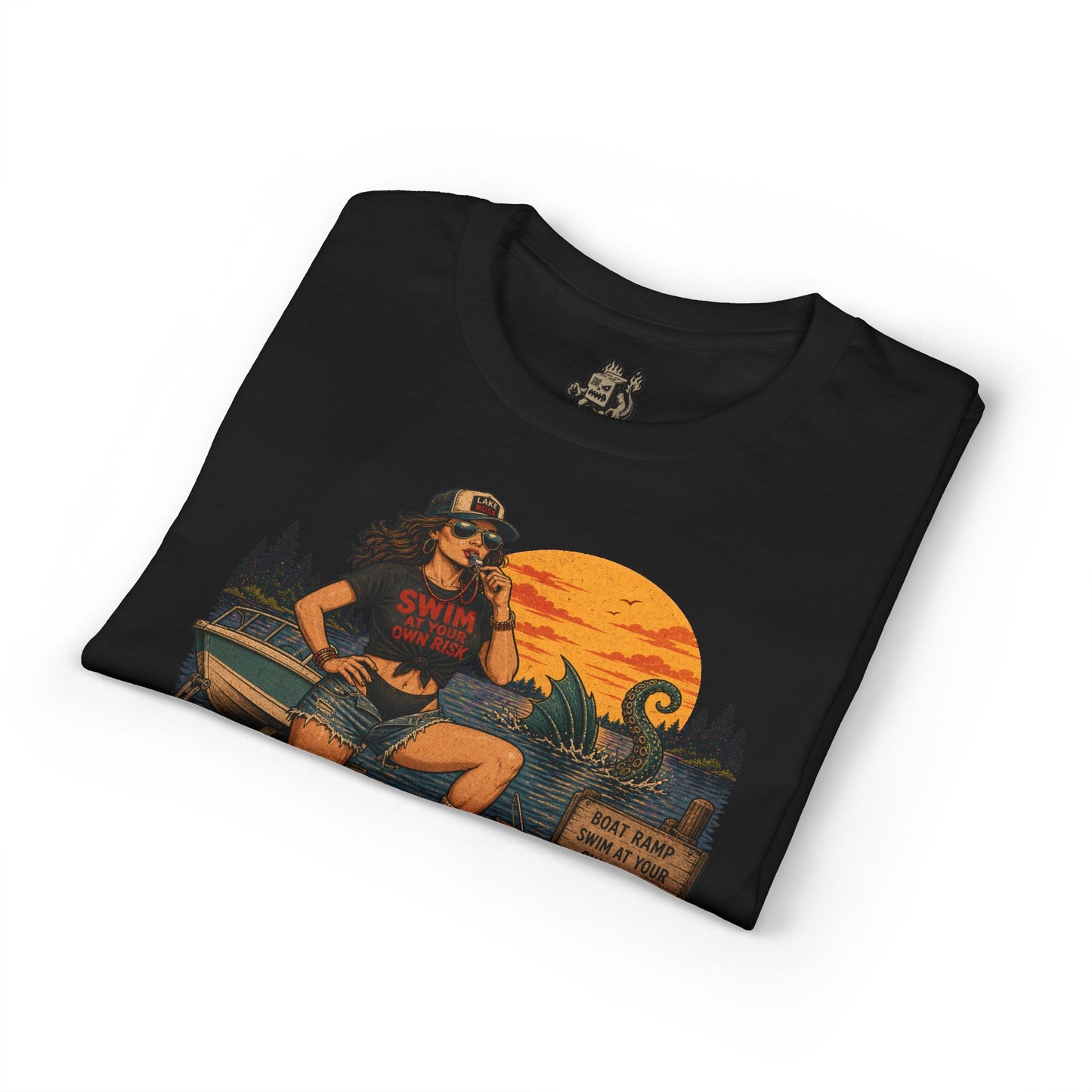 Slasher Swim Club Pinup Tee