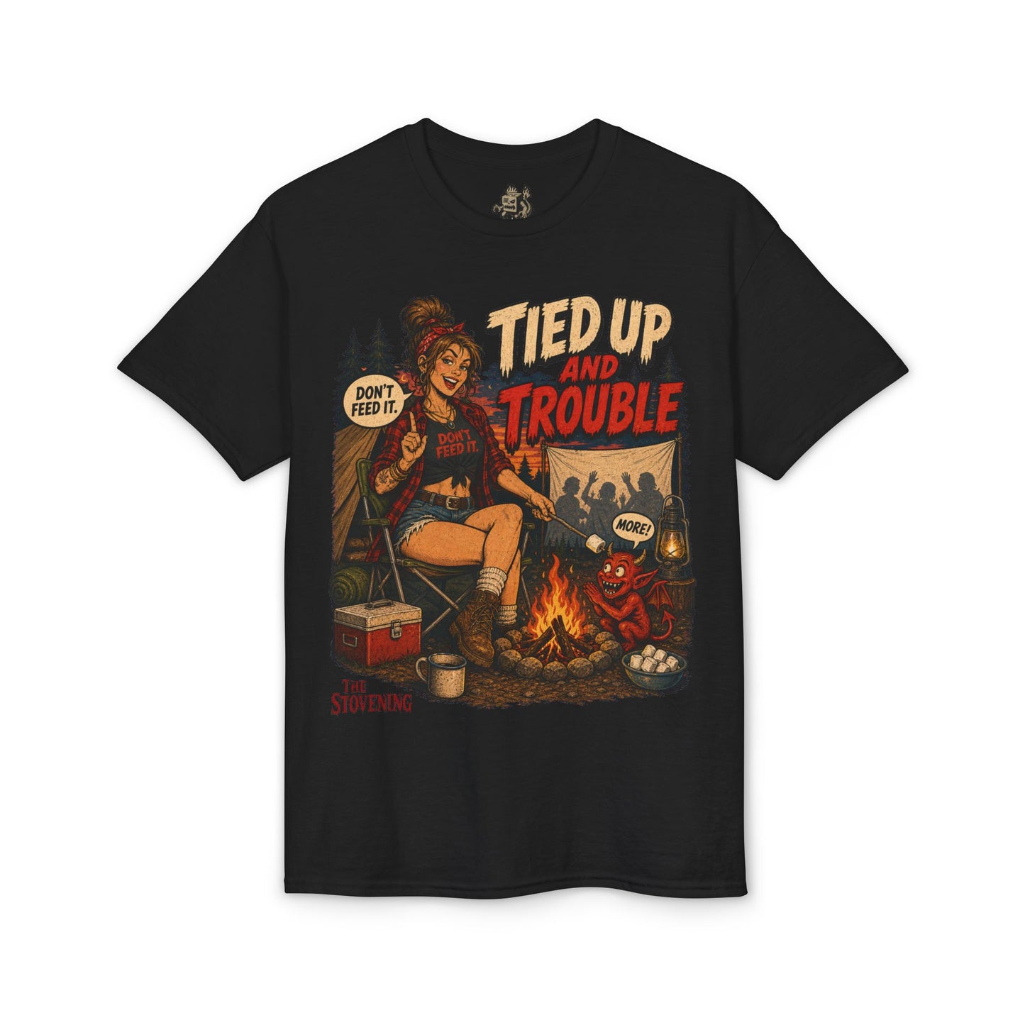 Tied Up and in Trouble Tee