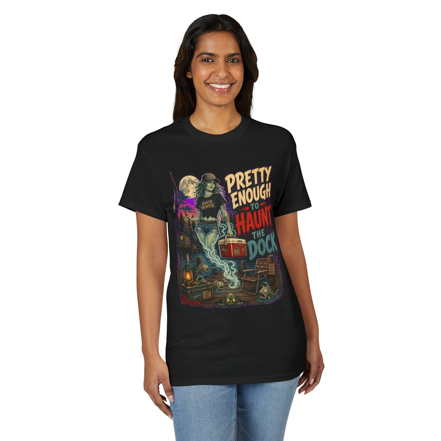Pretty Enough To Haunt The Dock Tee