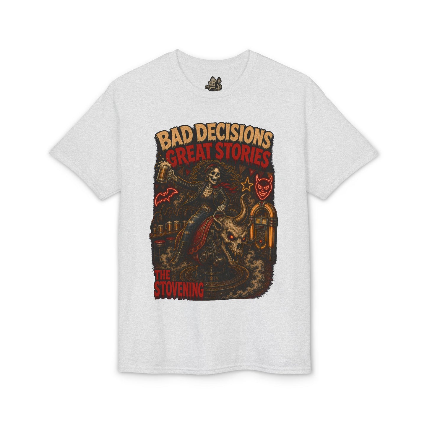 Bad Decisions, Great Stories Tee