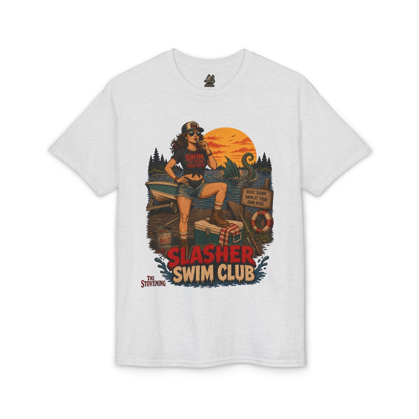 Slasher Swim Club Tee