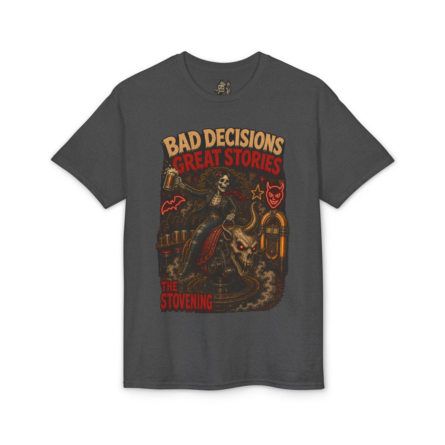 Bad Decisions, Great Stories Tee