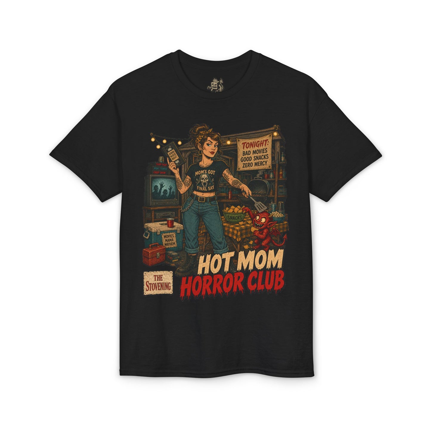 Hot Mom Horror Club Tee