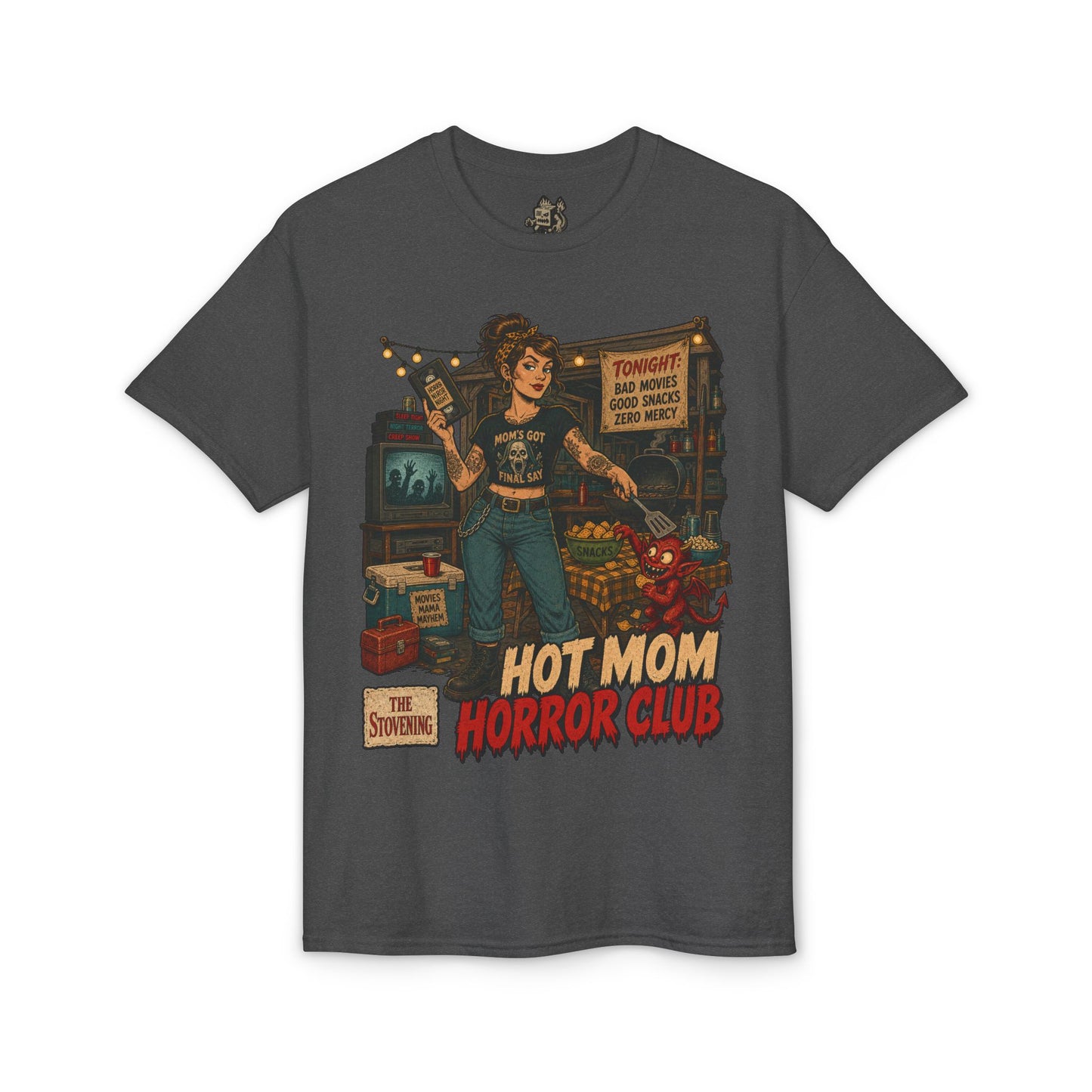 Hot Mom Horror Club Tee