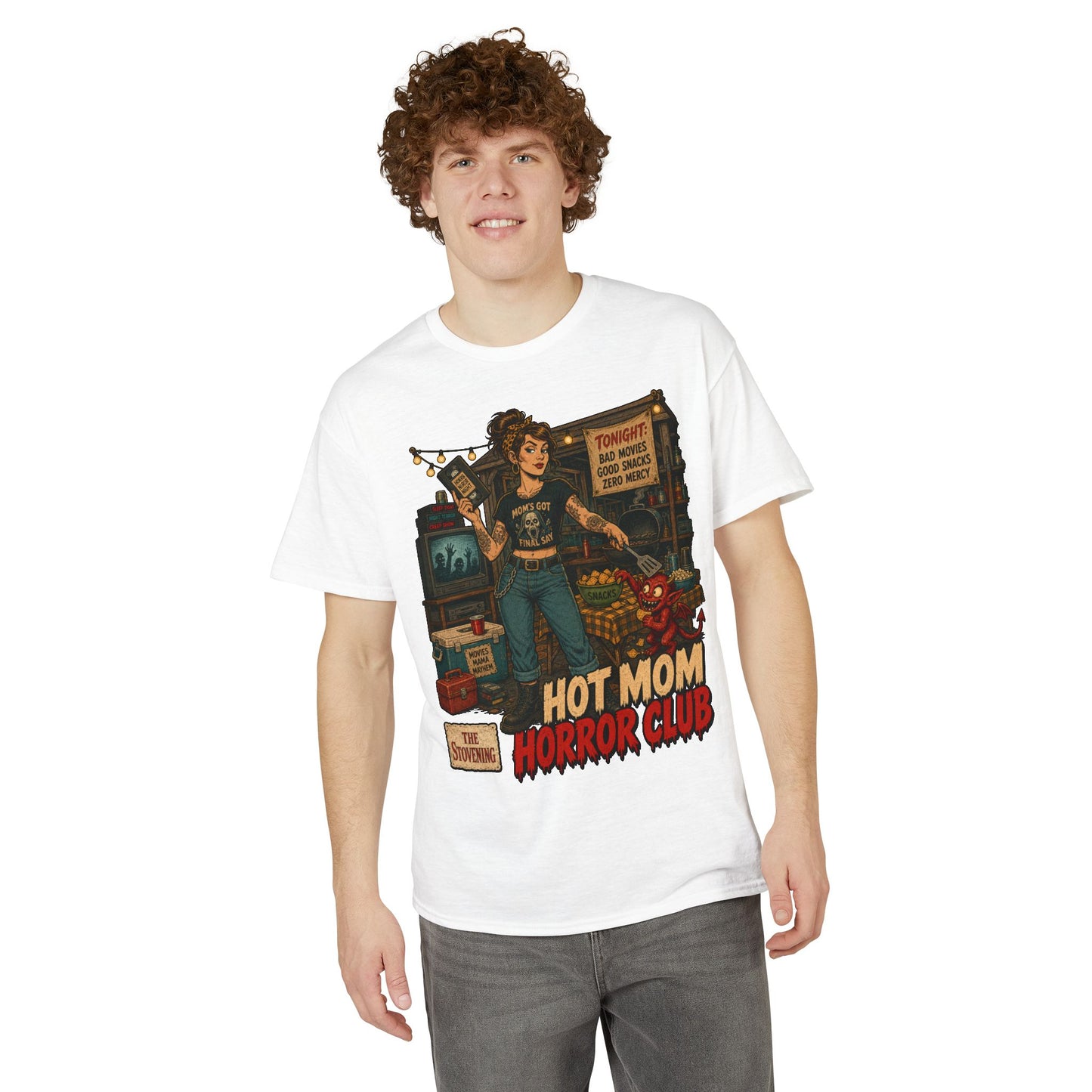 Hot Mom Horror Club Tee
