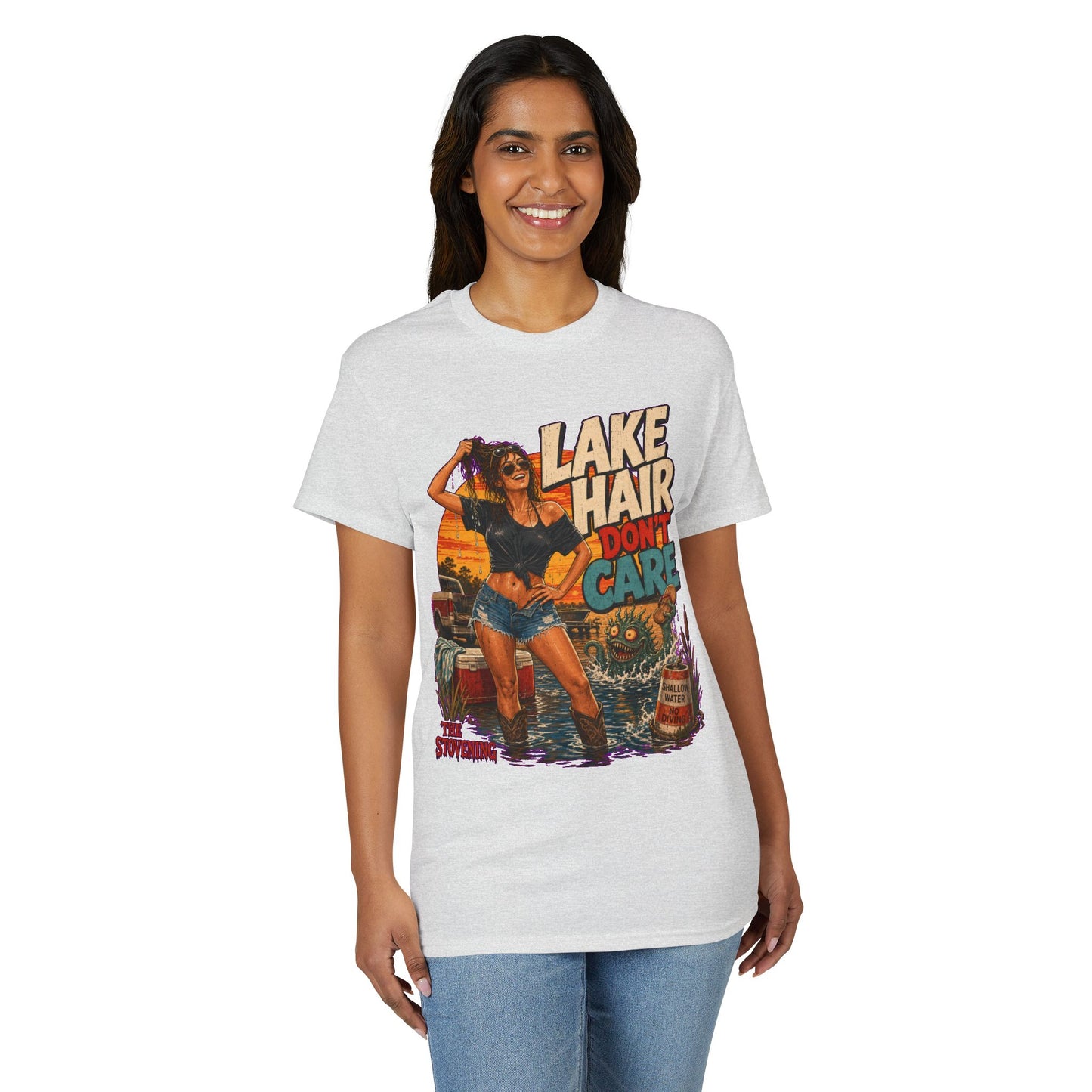 Lake Hair Don't Care Tee