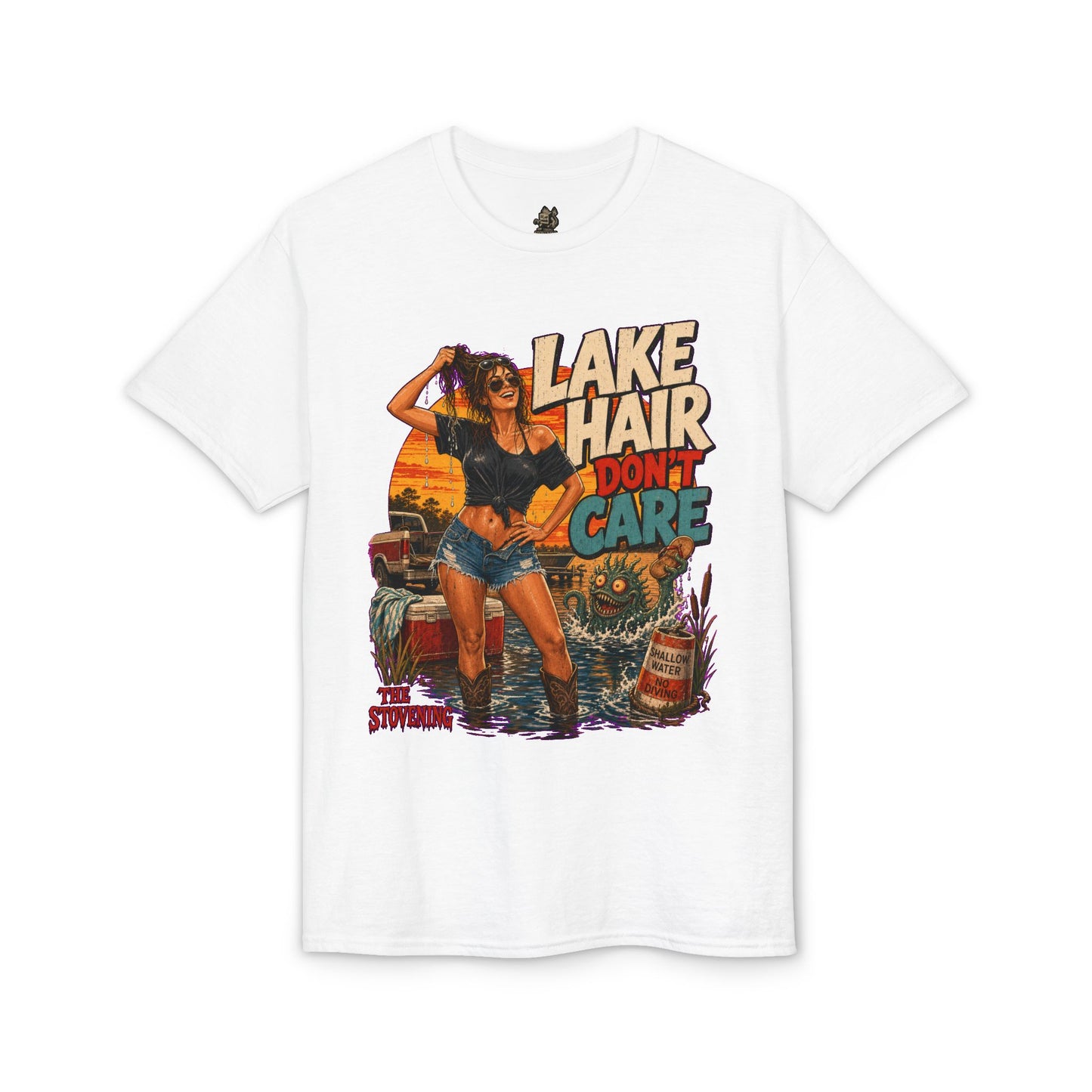 Lake Hair Don't Care Tee