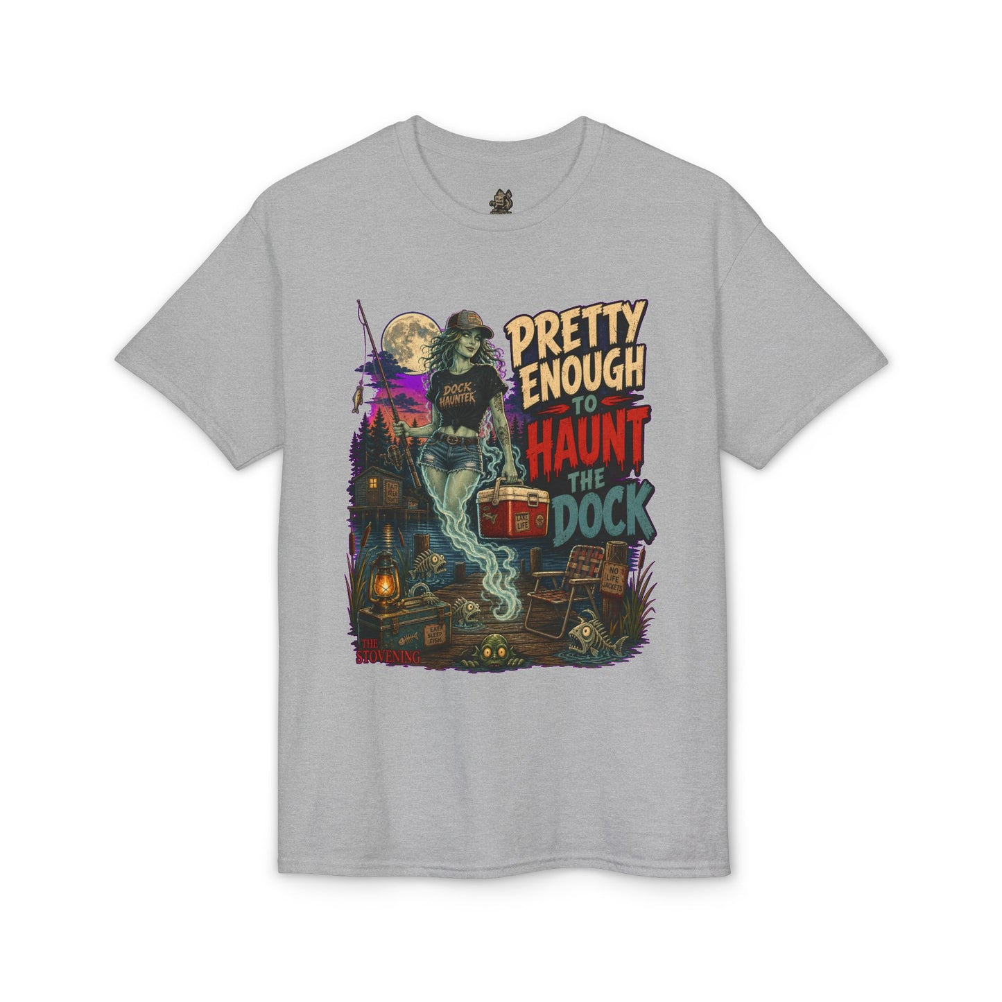 Pretty Enough To Haunt The Dock Tee