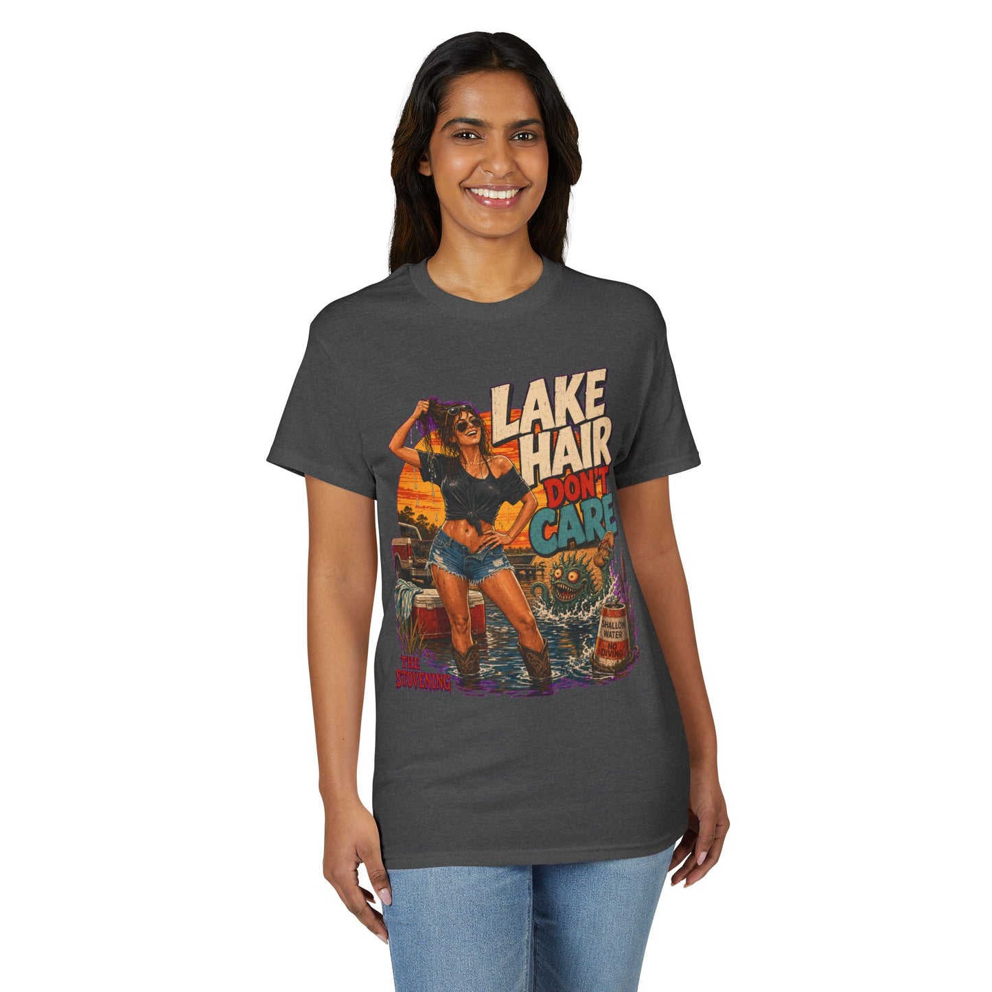 Lake Hair Don't Care Tee