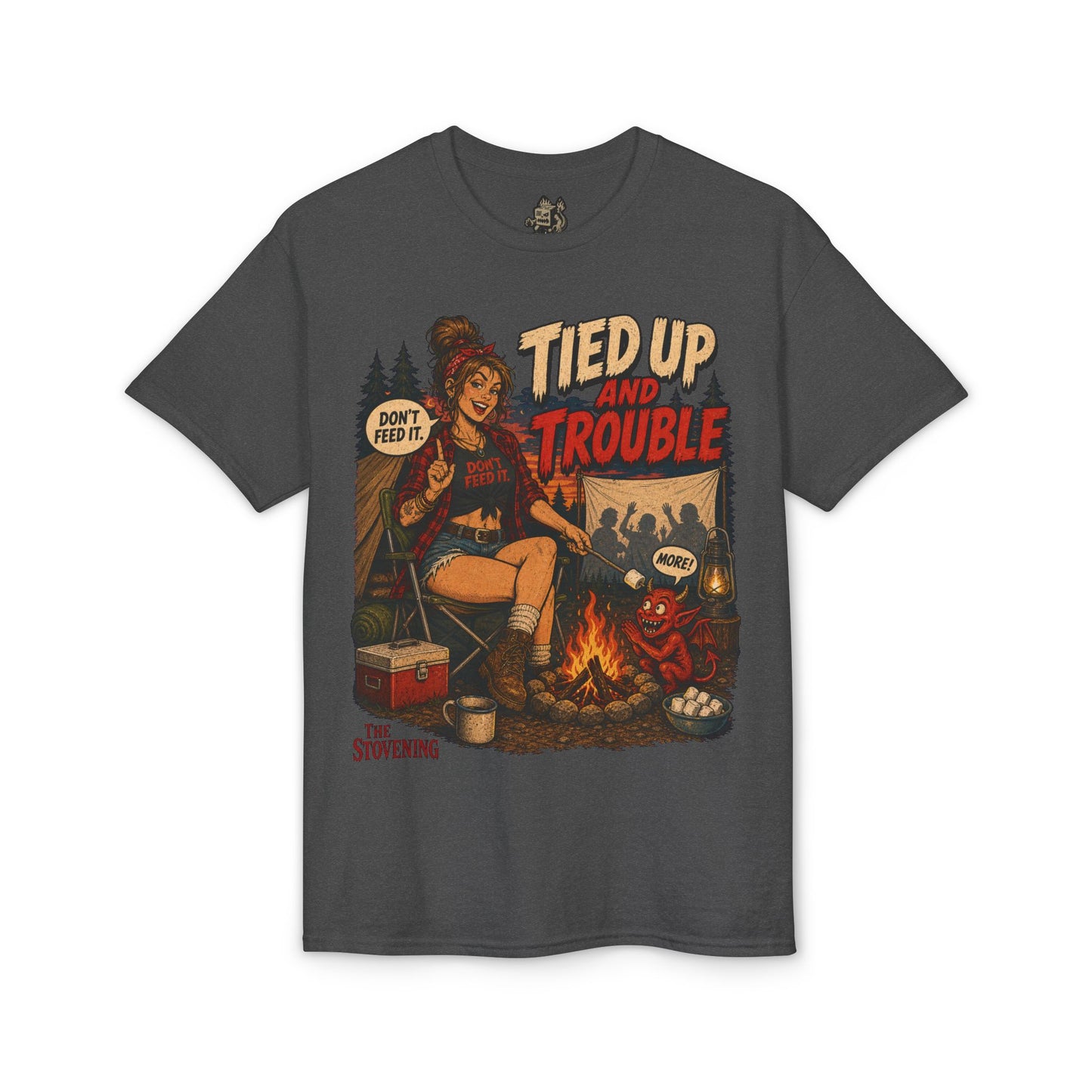 Tied Up and in Trouble Tee
