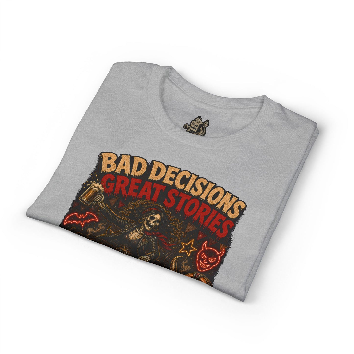 Bad Decisions, Great Stories Tee