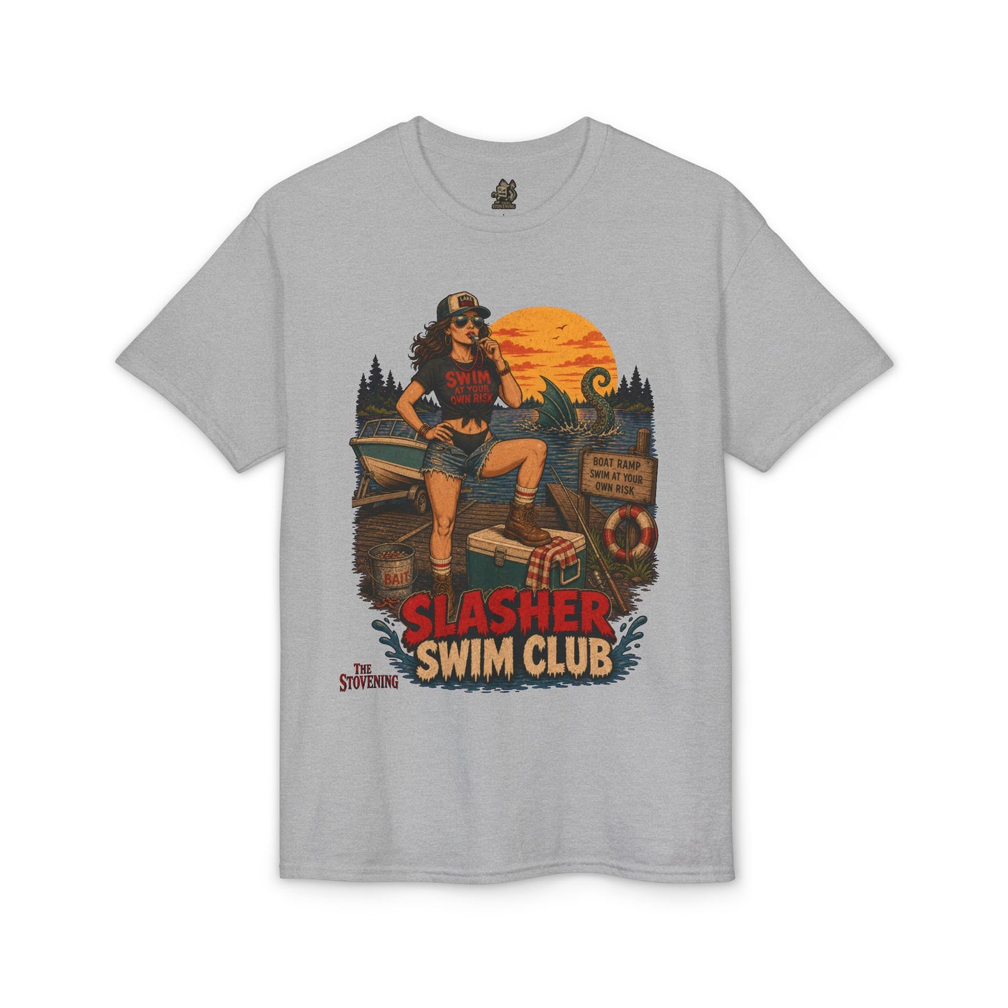 Slasher Swim Club Tee