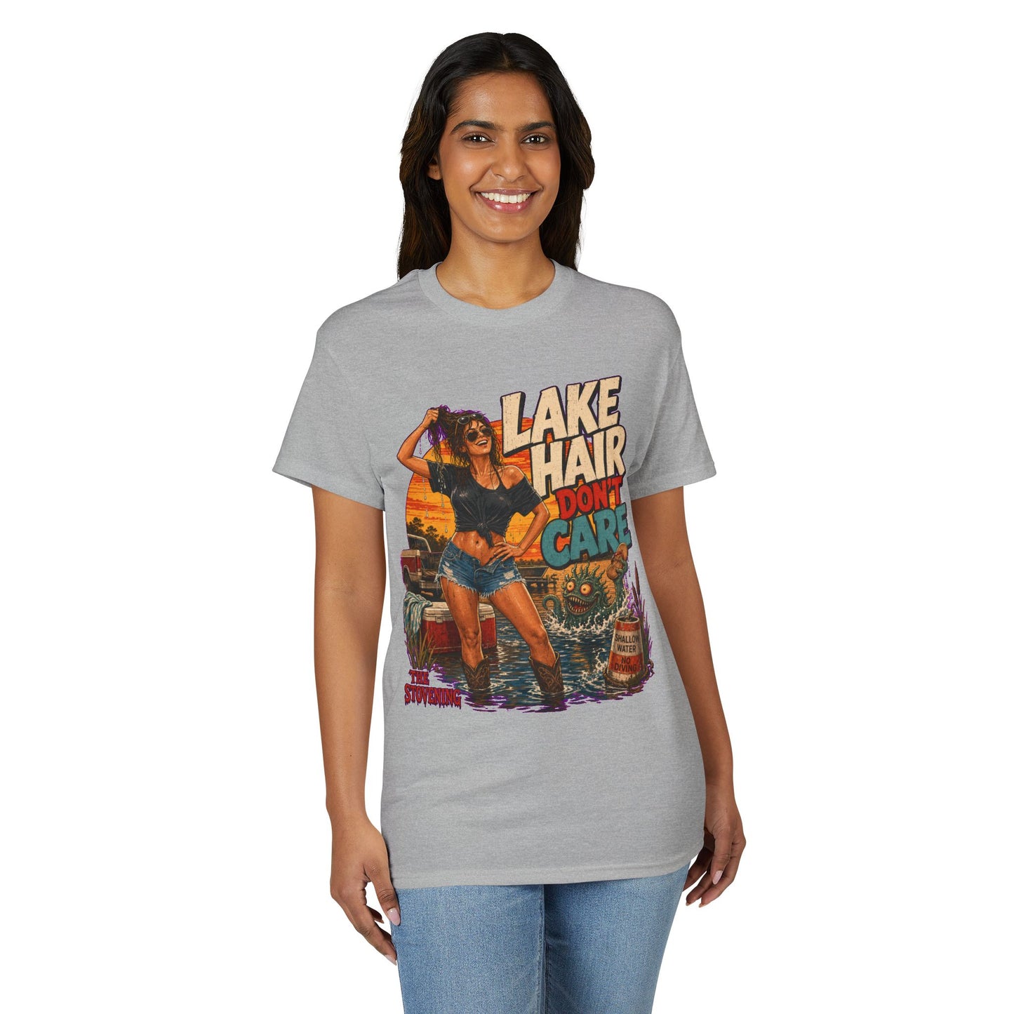 Lake Hair Don't Care Tee