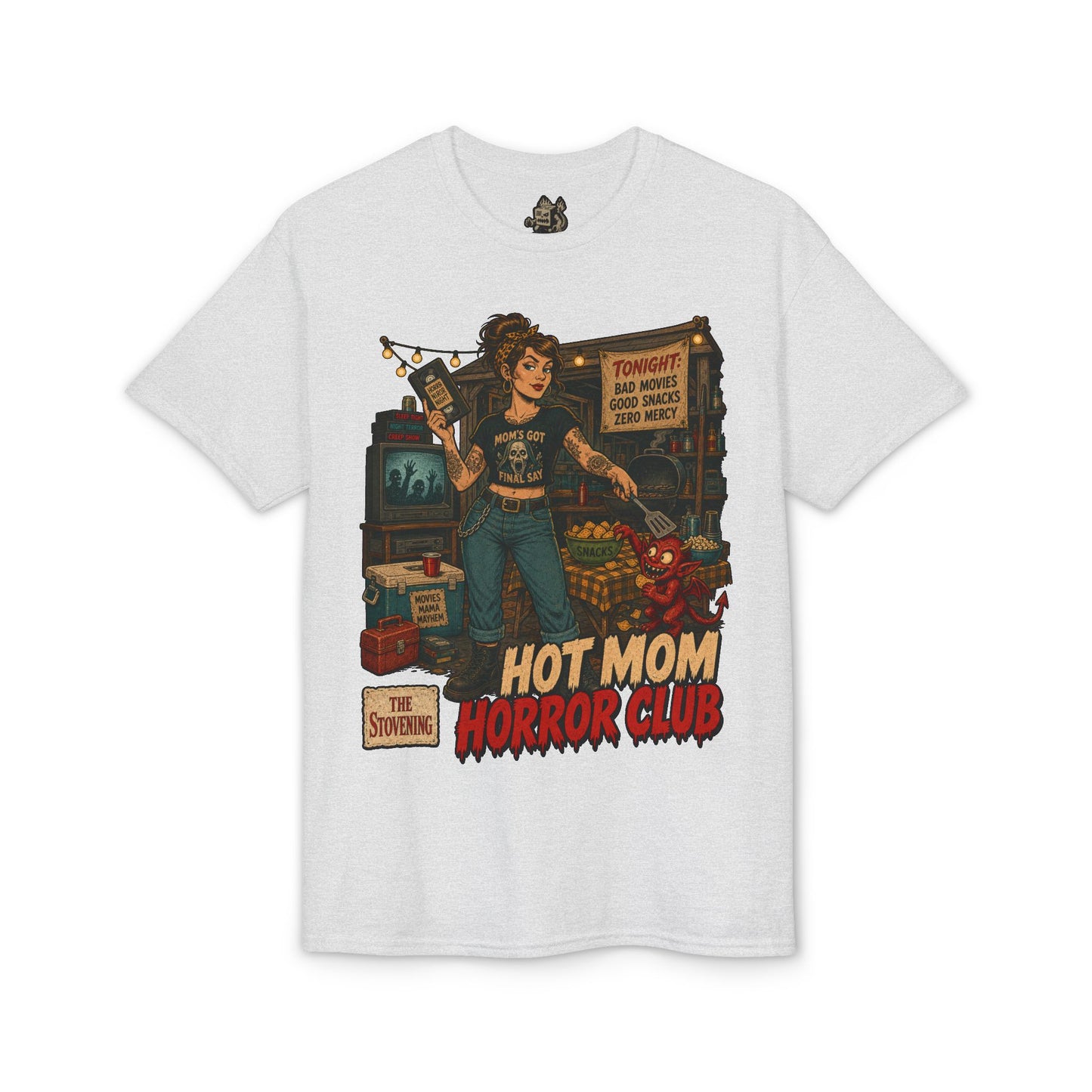 Hot Mom Horror Club Tee