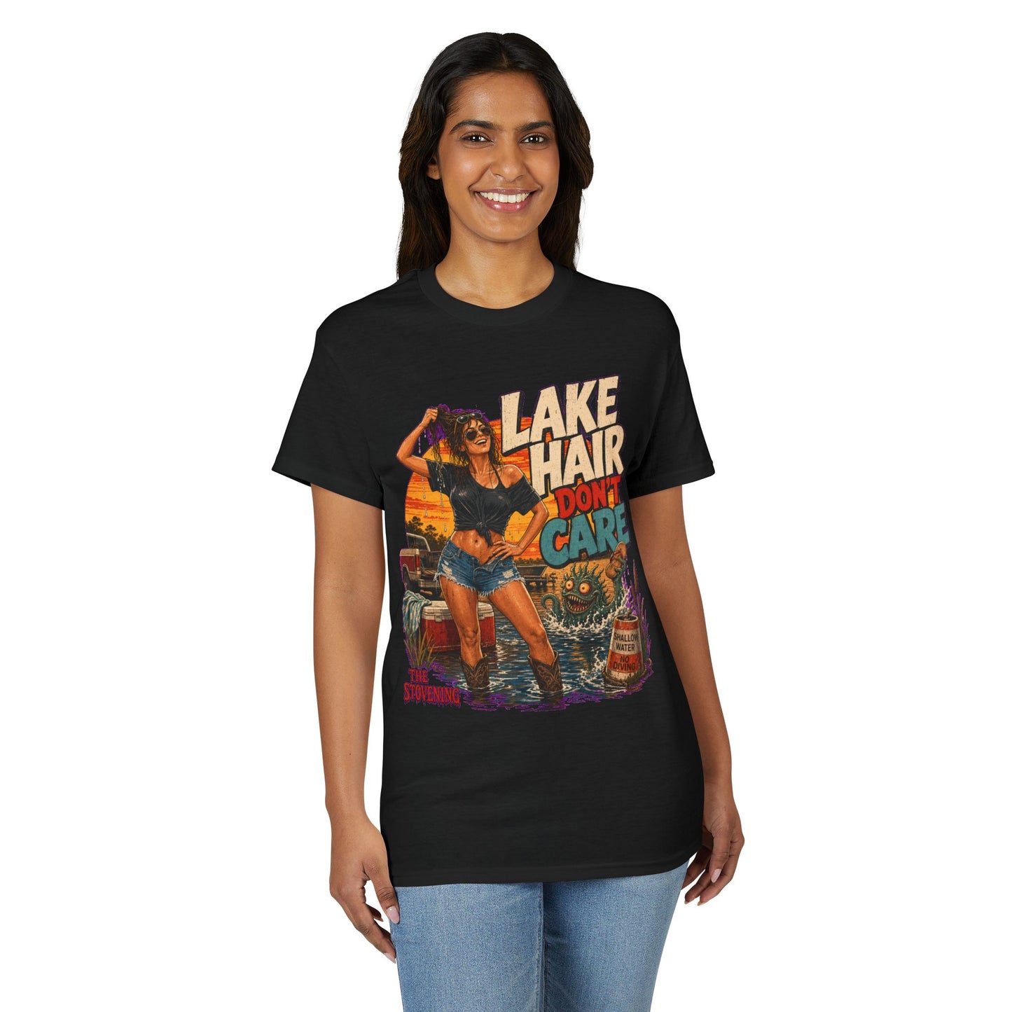 Lake Hair Don't Care Tee