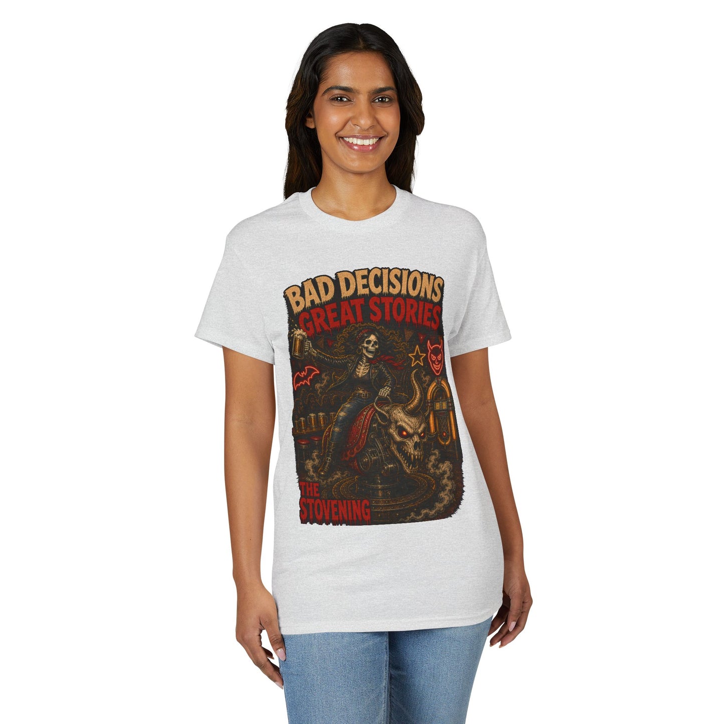 Bad Decisions, Great Stories Tee