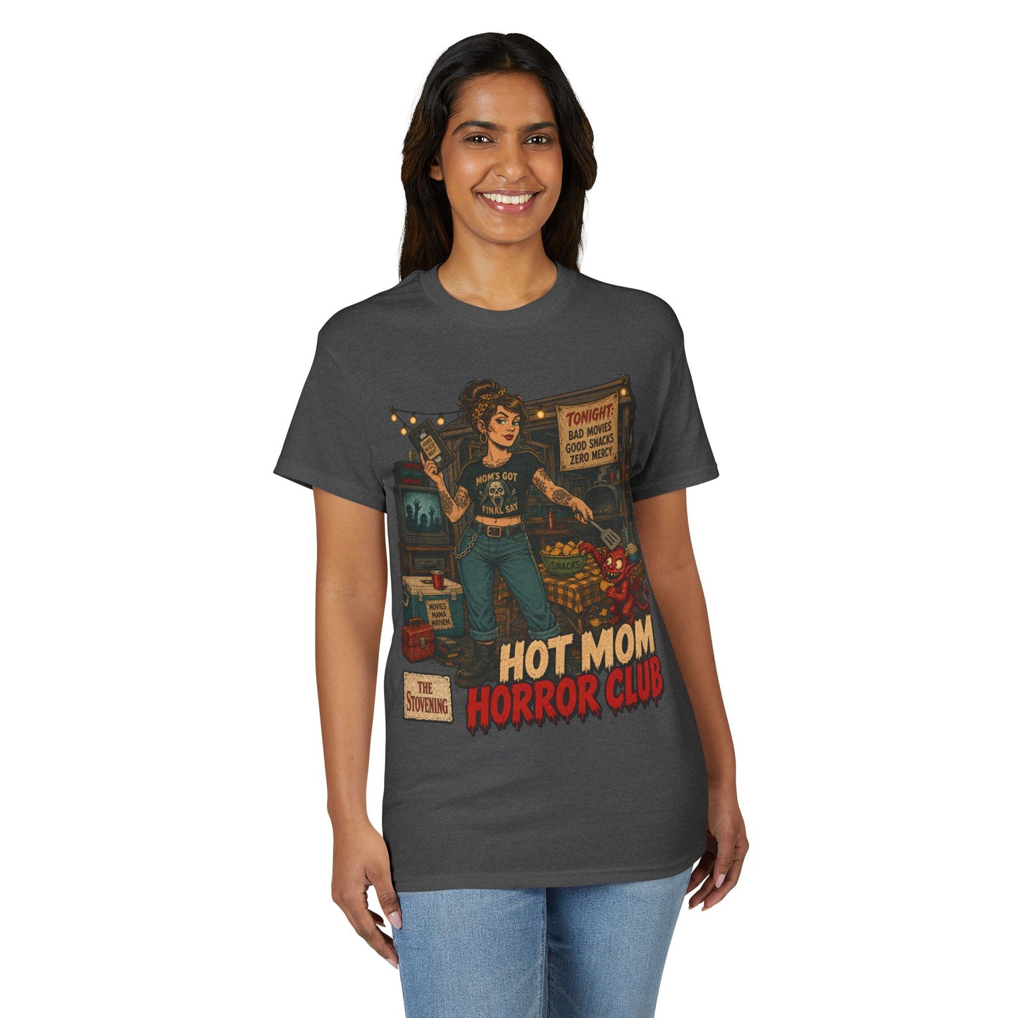 Hot Mom Horror Club Tee