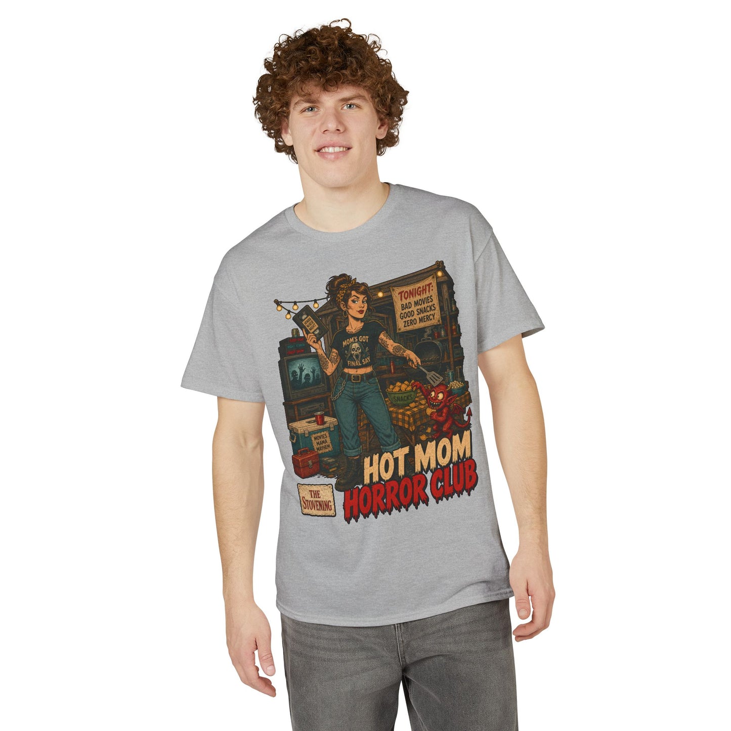 Hot Mom Horror Club Tee