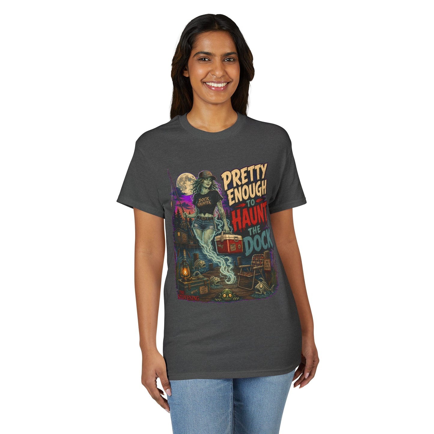 Pretty Enough To Haunt The Dock Tee