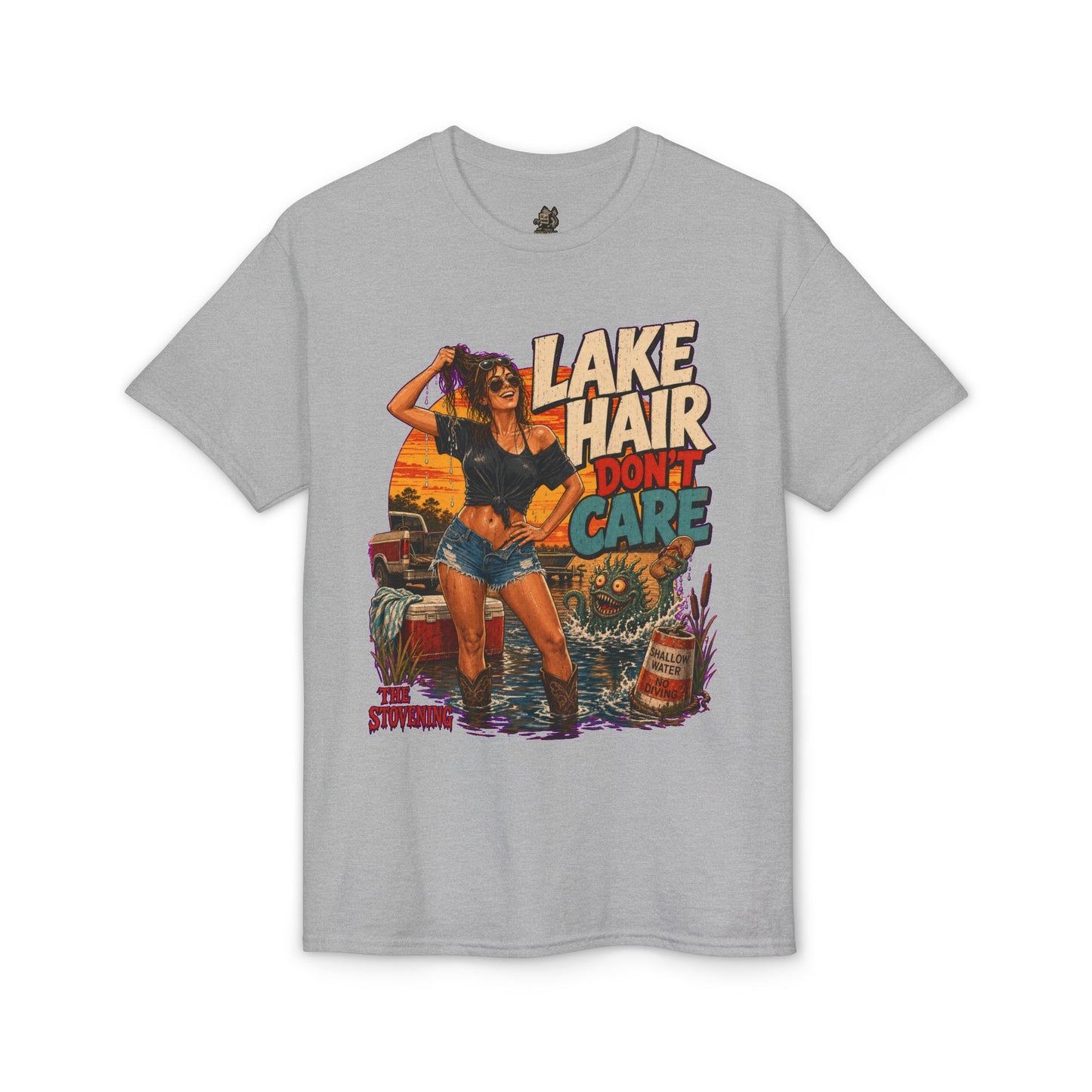 Lake Hair Don't Care Tee