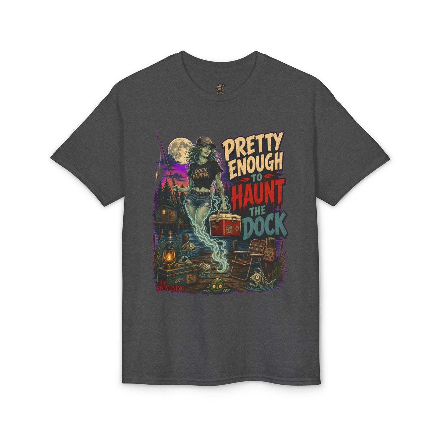 Pretty Enough To Haunt The Dock Tee