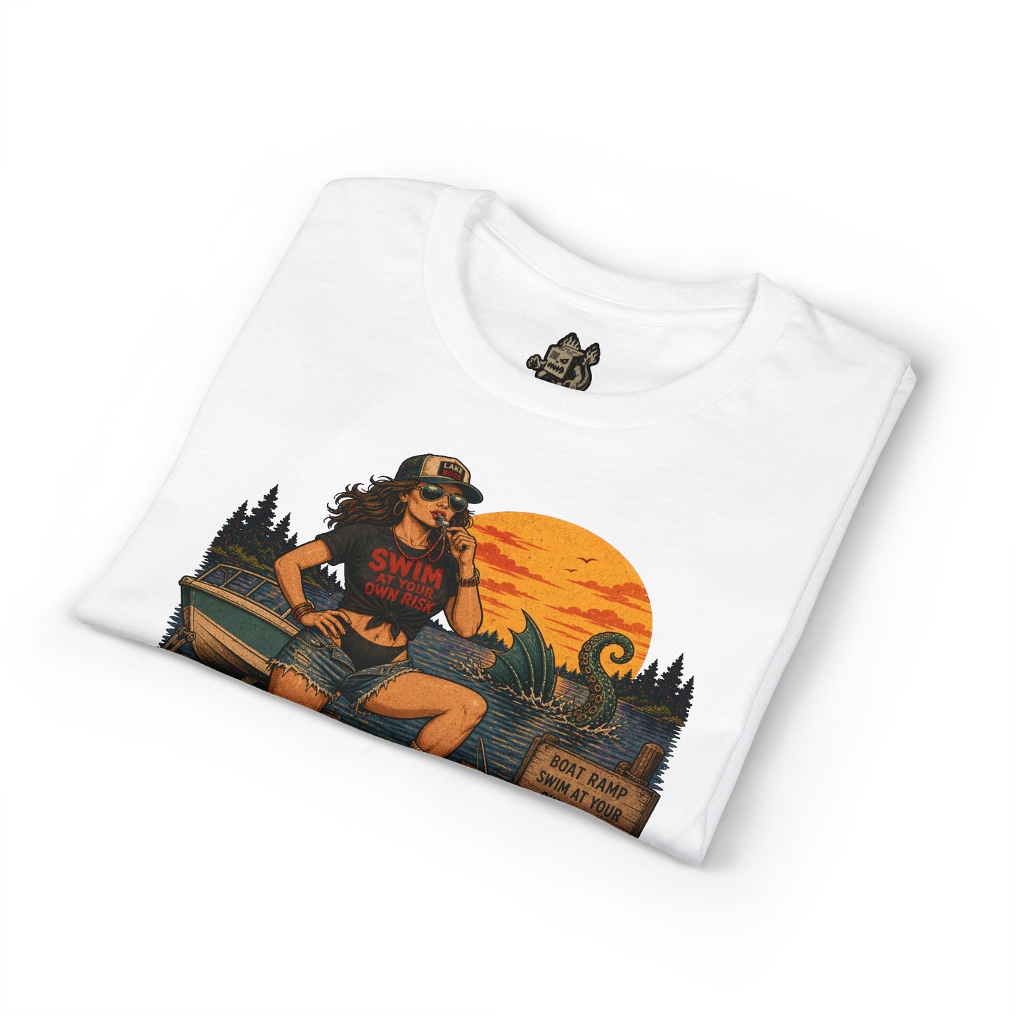 Slasher Swim Club Pinup Tee