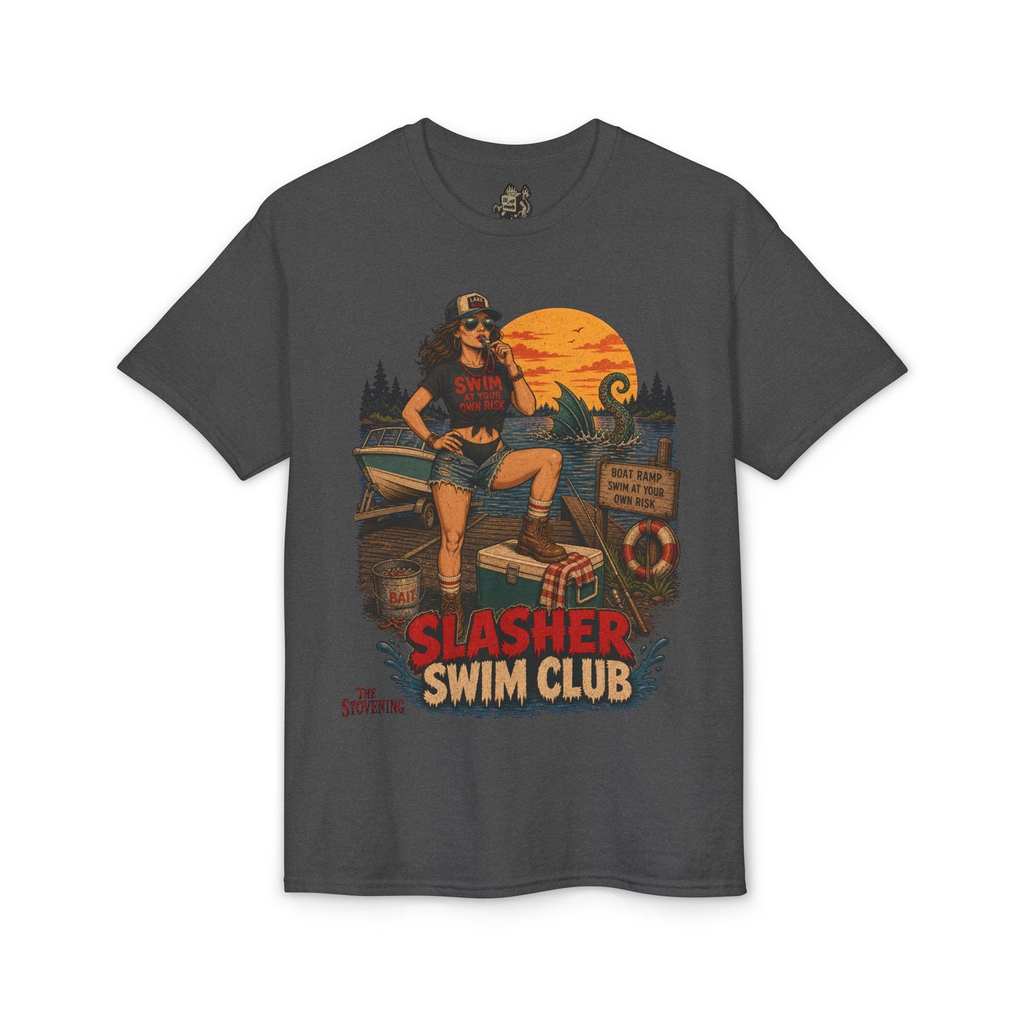 Slasher Swim Club Pinup Tee