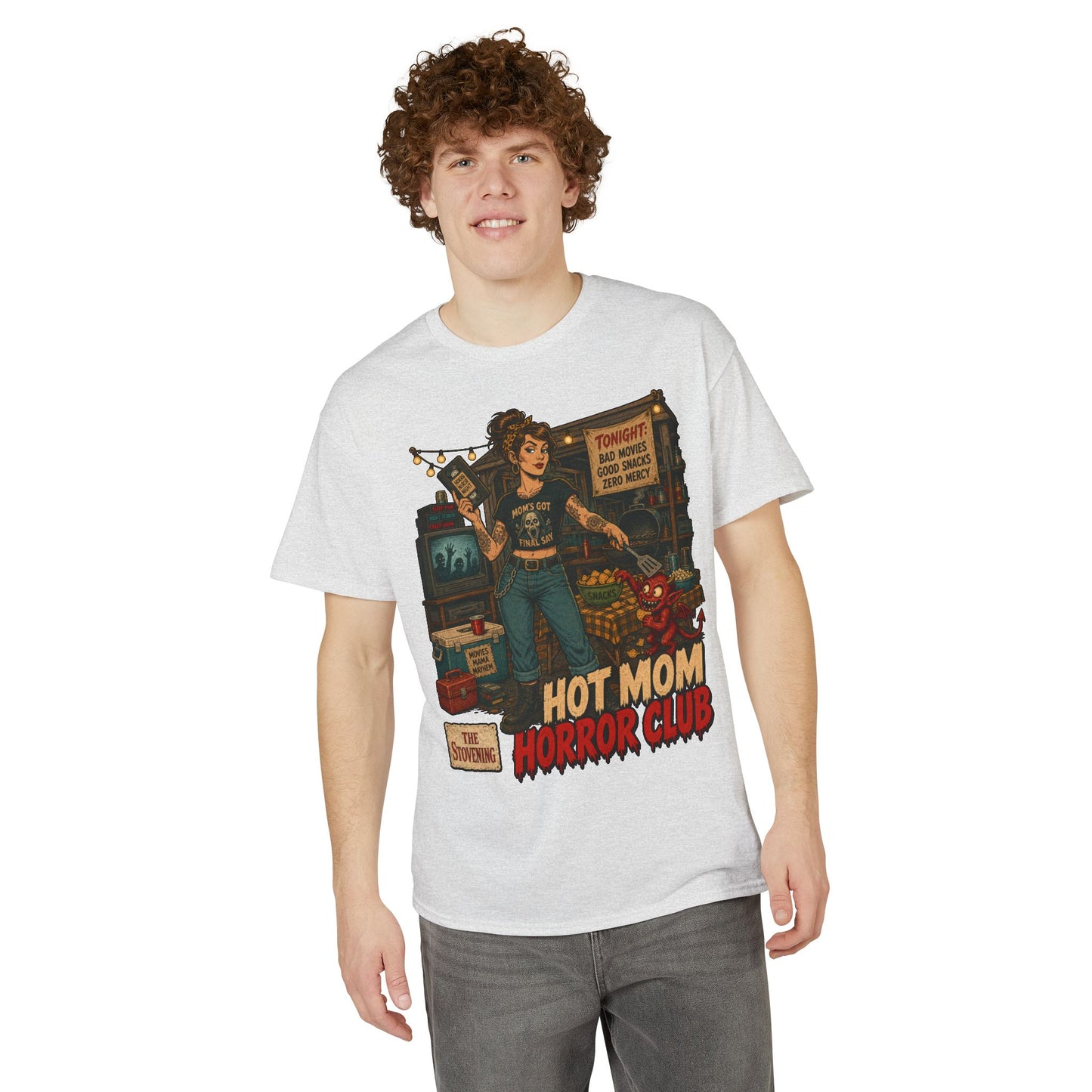 Hot Mom Horror Club Tee
