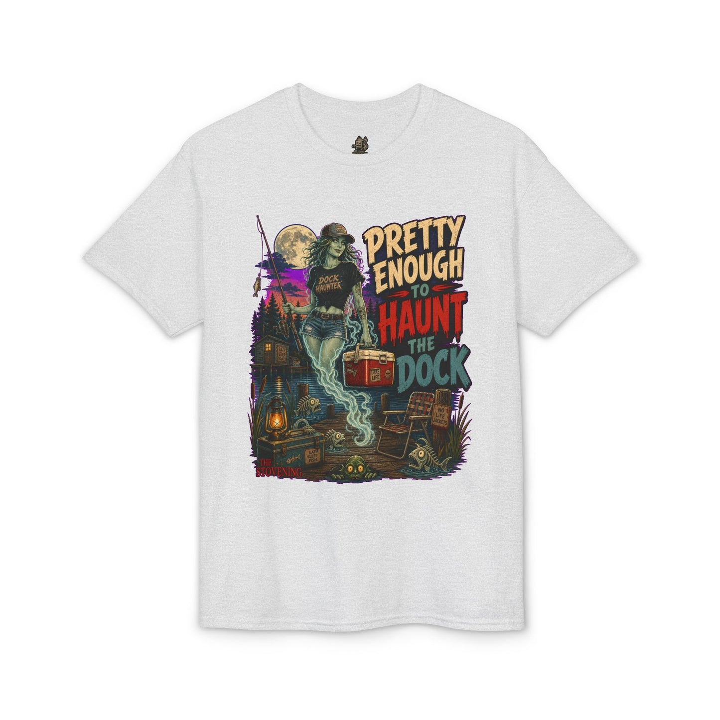 Pretty Enough To Haunt The Dock Tee