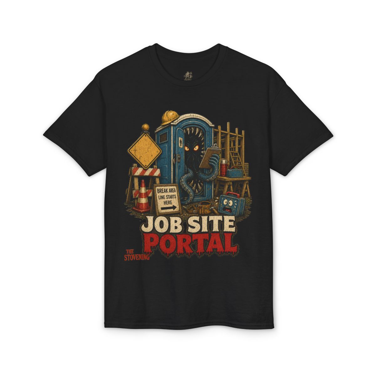 Job Site Portal Tee - Black