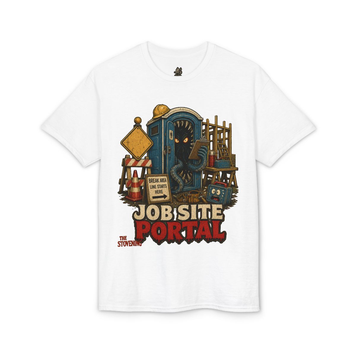 Job Site Portal Tee - White