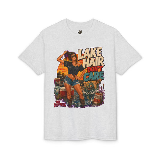 Lake Hair Don't Care Tee - Ash