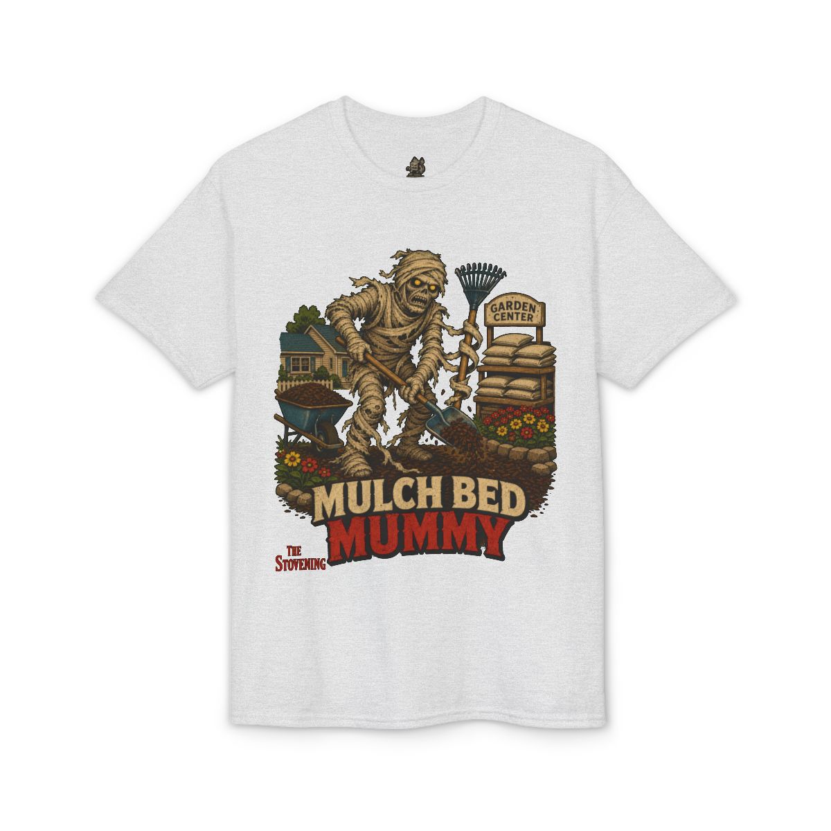 Mulch Bed Mummy Tee - Ash