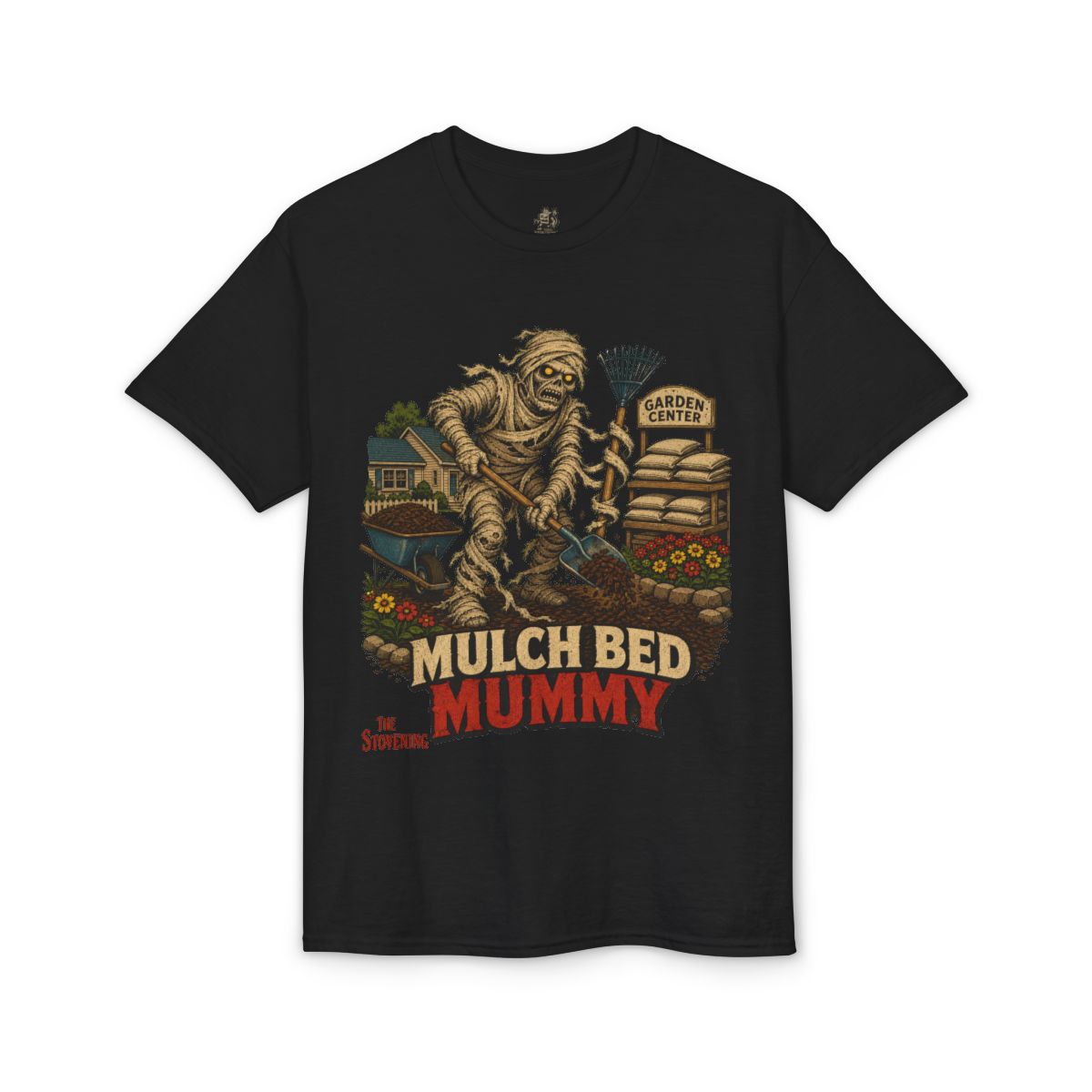 Mulch Bed Mummy Tee - Black