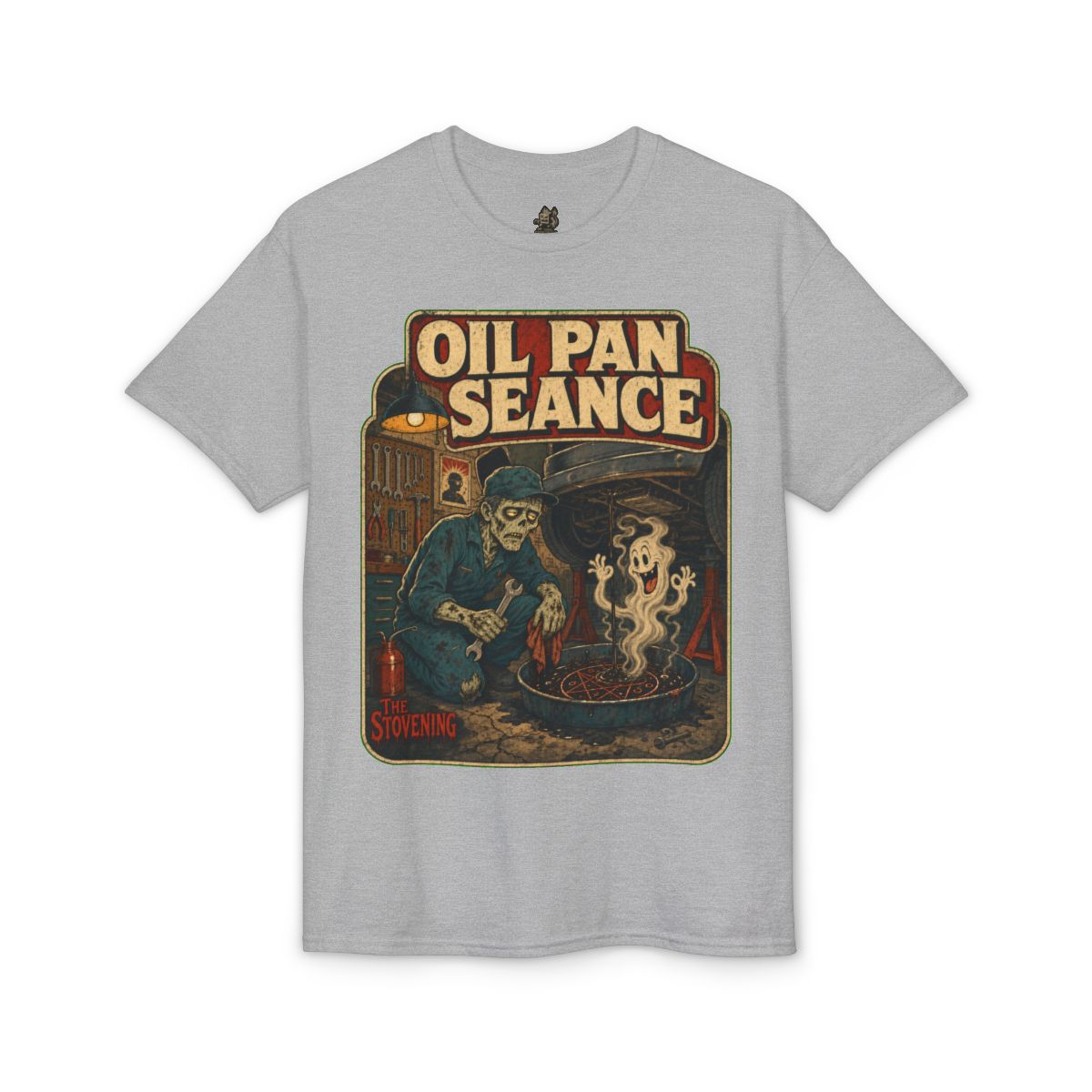 Oil Pan Seance Tee - Sport Grey