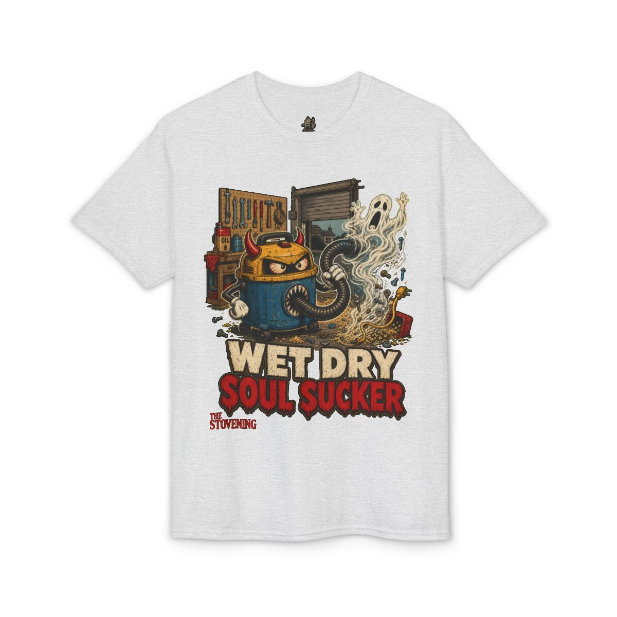 Wet Dry Soul Sucker Tee - Ash