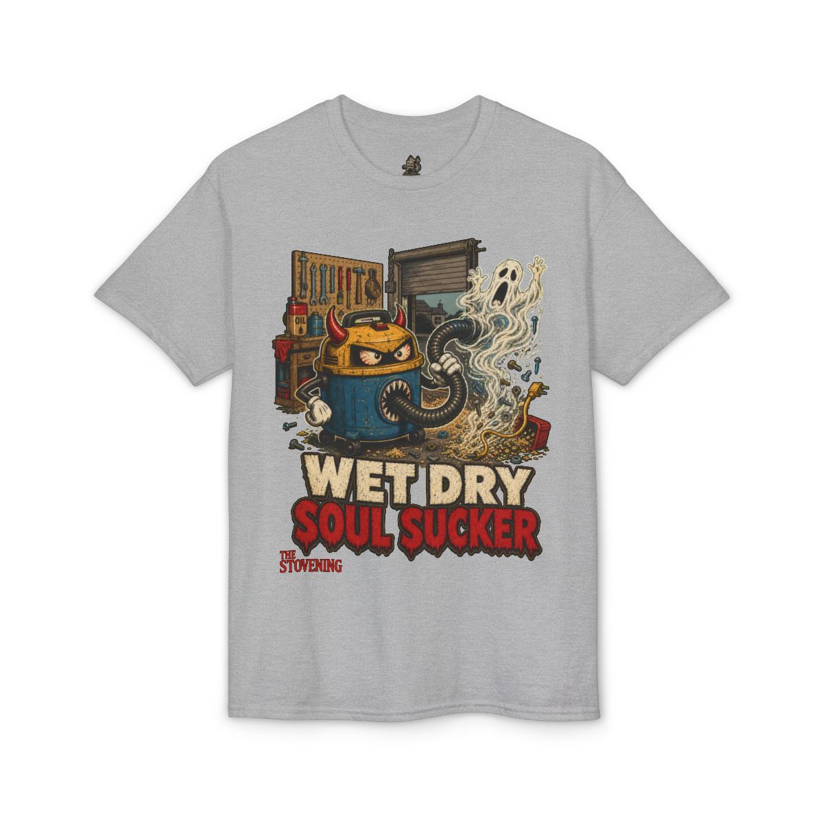 Wet Dry Soul Sucker Tee - Sport Grey