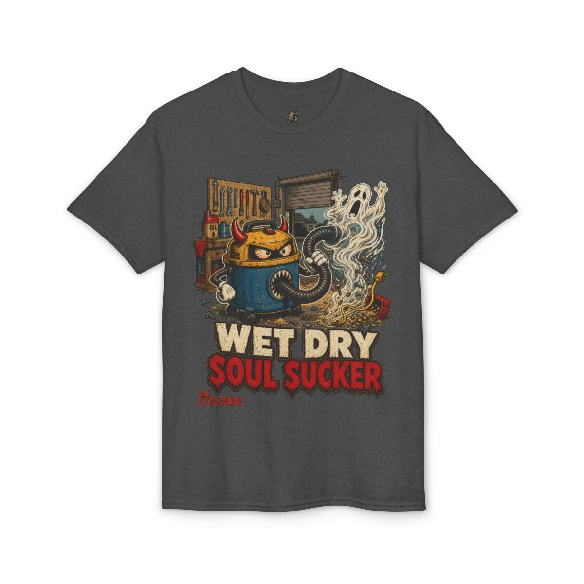 Wet Dry Soul Sucker Tee - Dark Heather