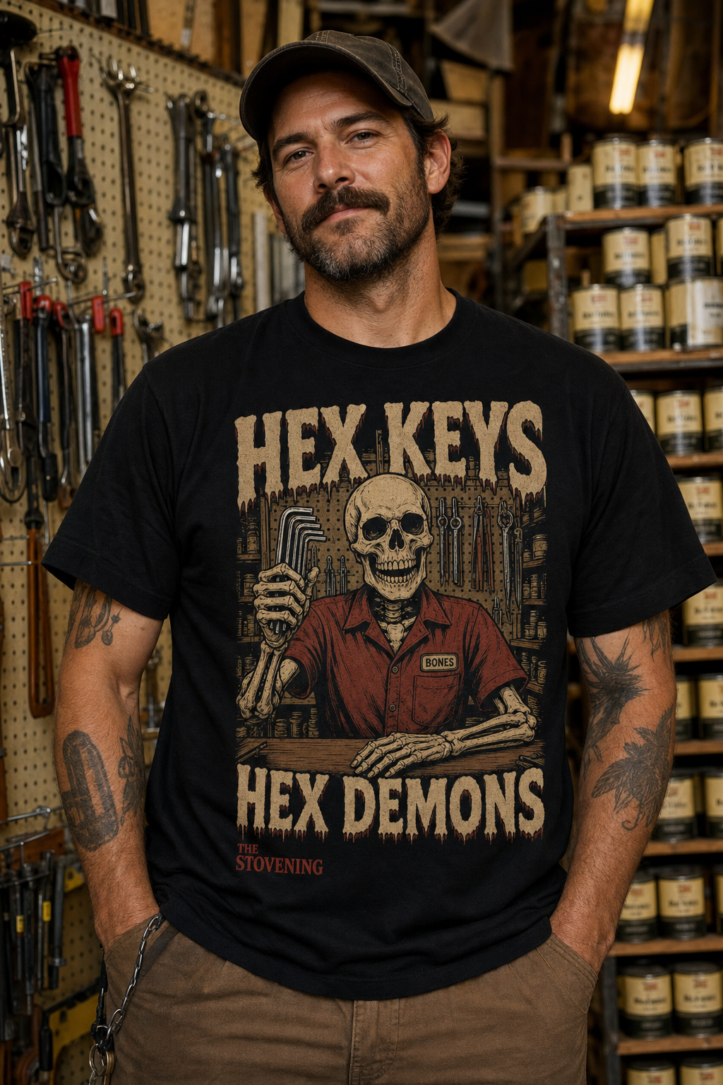 Hex Keys Hex Demons design preview
